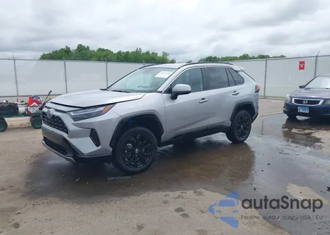 2024 Toyota Rav4 Hybrid Se из США, поврежденный, VIN 4T3T6RFV1RU171173